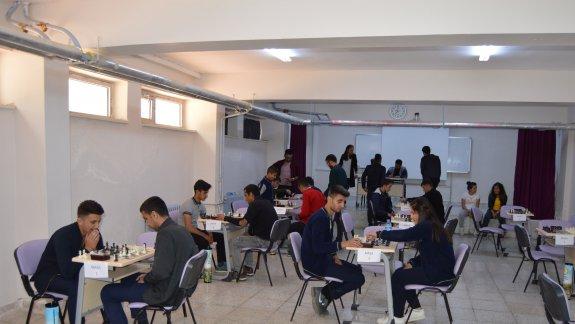 İlçemiz Liseler Arası Satranç Turnuvası Yapıldı