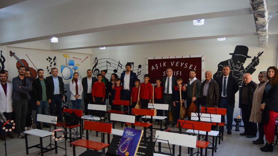 Şehit Mehmet Paksoy İlk-Ortaokulu Müzik Atölyesi Açılışı